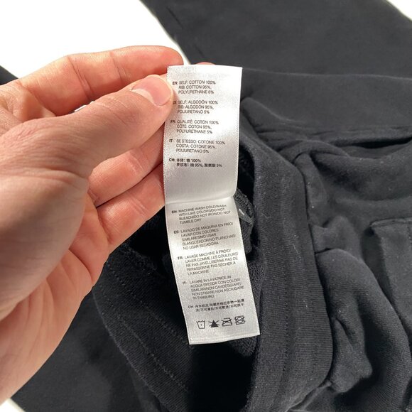 John Elliott Mainline Beach Sweats Black / Tan mens size 0 - Picture 6 of 8